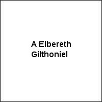 A Elbereth Gilthoniel