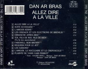 Dan Ar Braz · 1978 Allez Dire A La Ville (L) · Scans