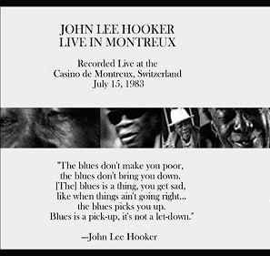 John Lee Hooker · Live in Montreux