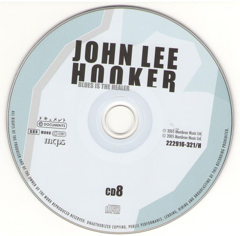 John Lee Hooker · Blues Is The Healer (1948-1969) (10 CD) · CD08