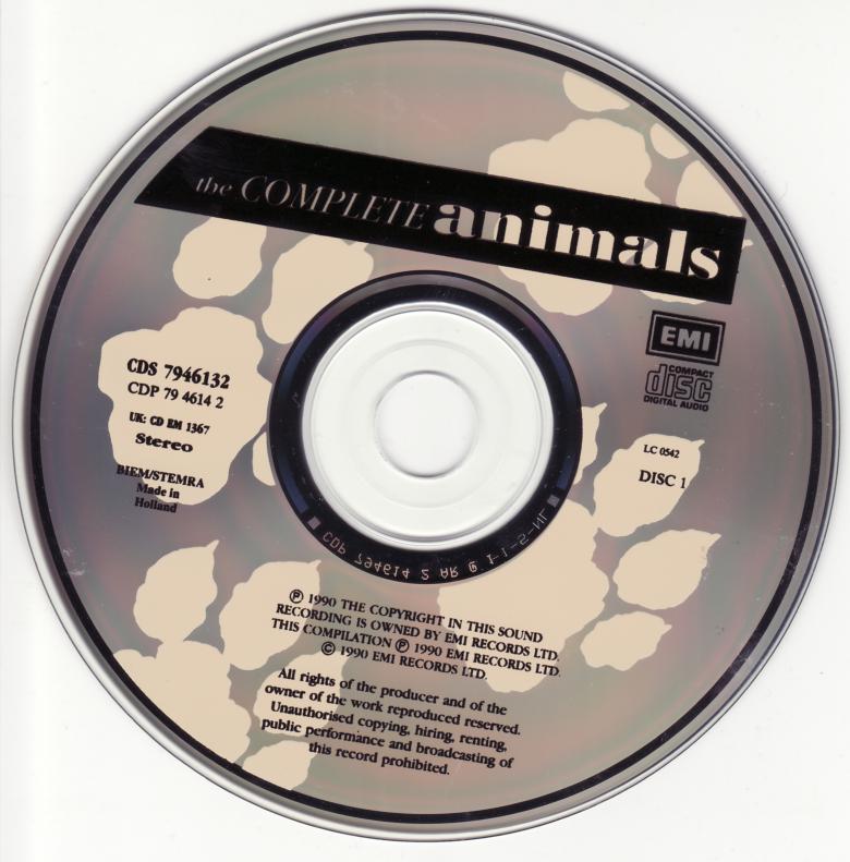 Animals · The Complete Animals · 01