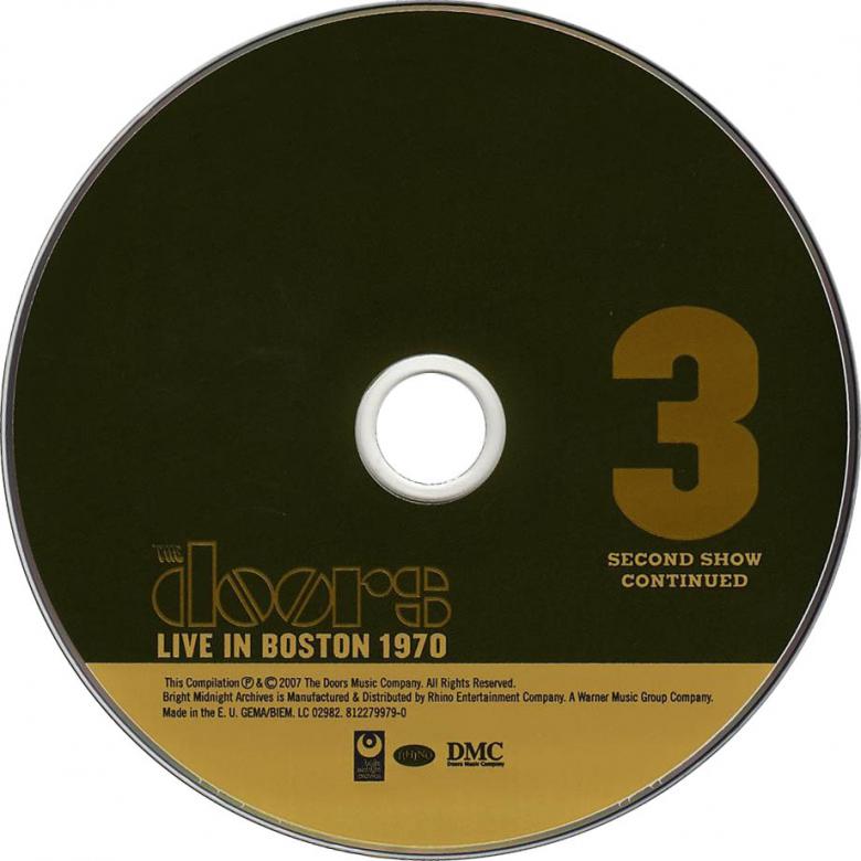 Doors · Live in Boston · 3