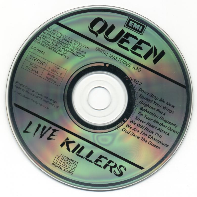 Queen · Live Killers · cd2