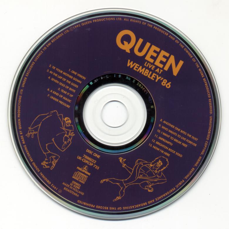 Queen · Live At Wembley · cd1