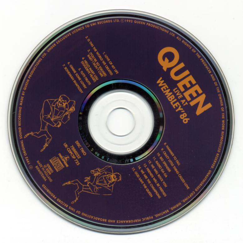 Queen · Live At Wembley · cd2