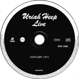 Uriah Heep · Live January '73 (Sanctuary, Expanded Deluxe Edition) · cd1