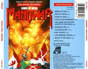 Manowar · Kings Of Metal · Covers