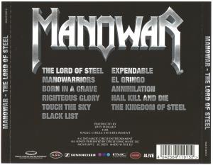 Manowar · The Lord of Steel [Retail Edition] · Covers