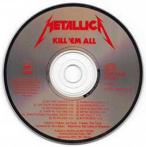 Metallica · Kill 'Em All · Artwork