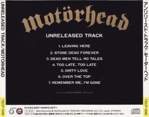 Motorhead · Unreleased Track · Covers