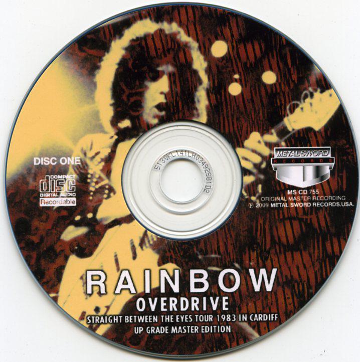 Rainbow · Overdrive (Live In Cardiff) · CD1