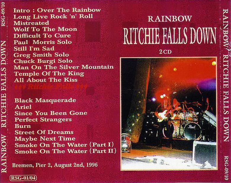 Rainbow · Ritchie Serenades Germany (10CD) · cd10 - Bremen